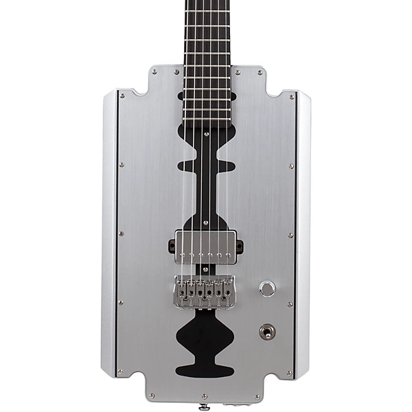 Machine Gun Kelly Razor Blade Electric Guitar Metallic Silver