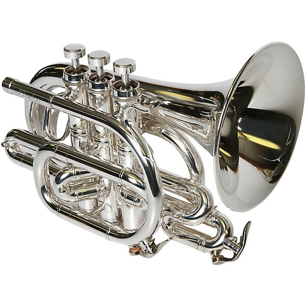 PHTP 3030 Custom Series Bb Pocket Trumpet Silver plated