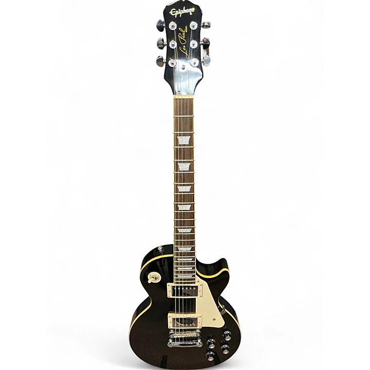 Used Epiphone Les Paul Standard Black Solid Body Electric Guitar