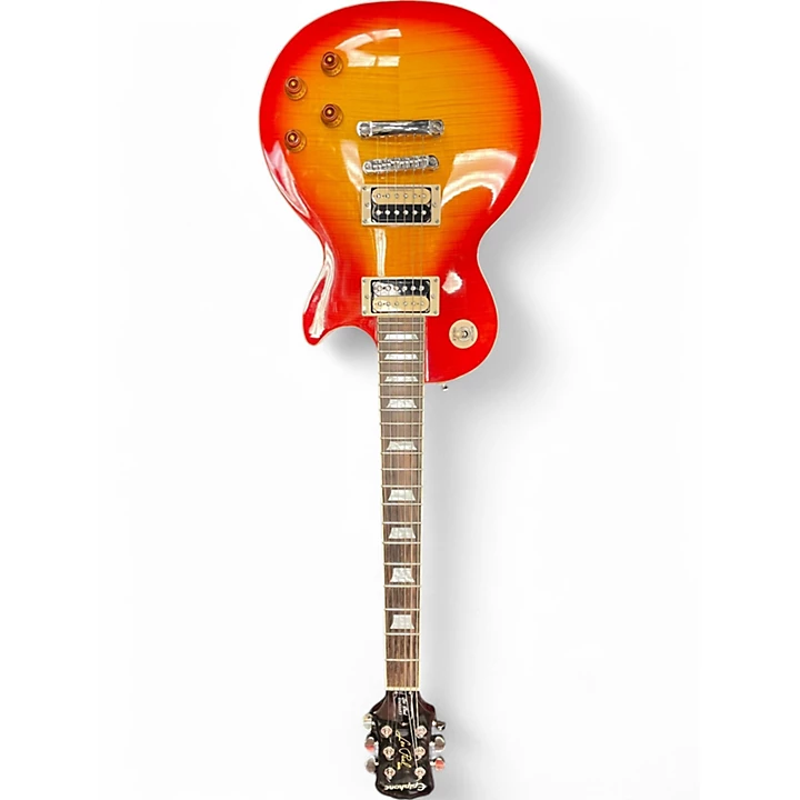 Used Epiphone Les Paul Standard Sunburst Solid Body Electric Guitar