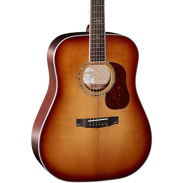 D8 Gold Series Dreadnought Acoustic Guitar Light Burst