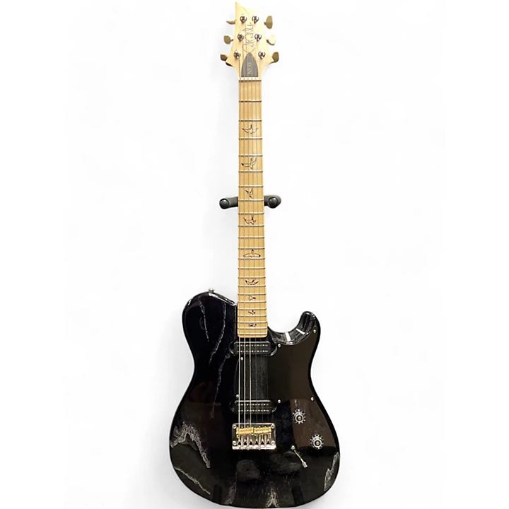 Used 2023 PRS NF 53 Black Doghair Solid Body Electric Guitar