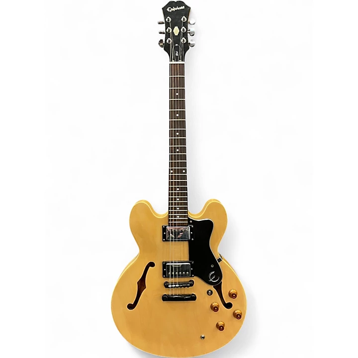 Used Epiphone Dot Natural Hollow Body Electric Guitar