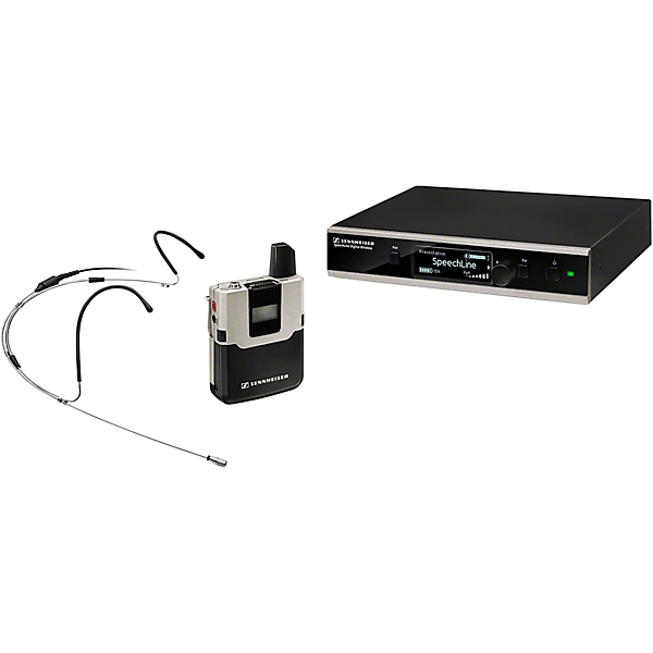 SENNHEISER 505904 SPEECHLINE SL HEADMIC SET DIGI WIRELESS SYS