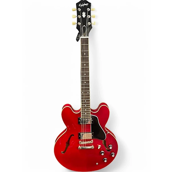 Epiphone Used Epiphone ES335 Cherry Hollow Body Electric Guitar