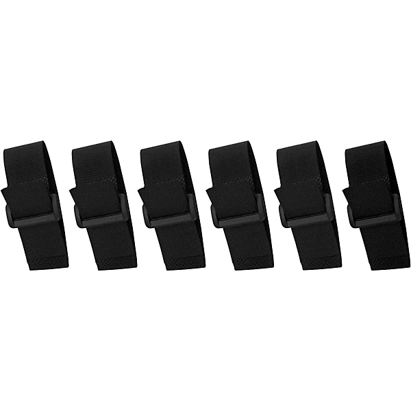 Cinch Style Cable Straps 6 Pack Black 8 in