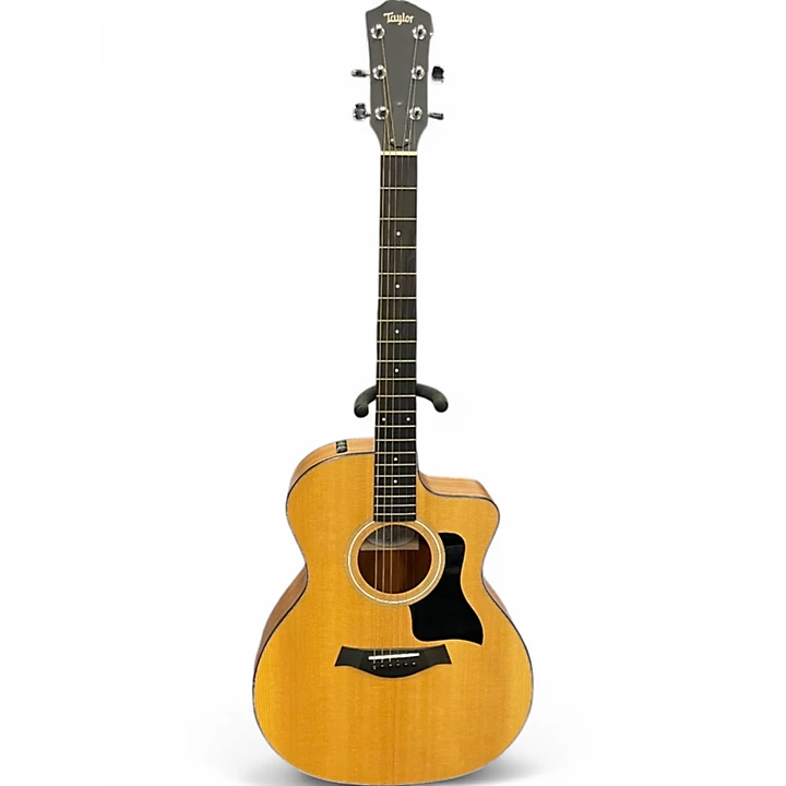 Used Taylor 114CE Natural Acoustic Electric Guitar