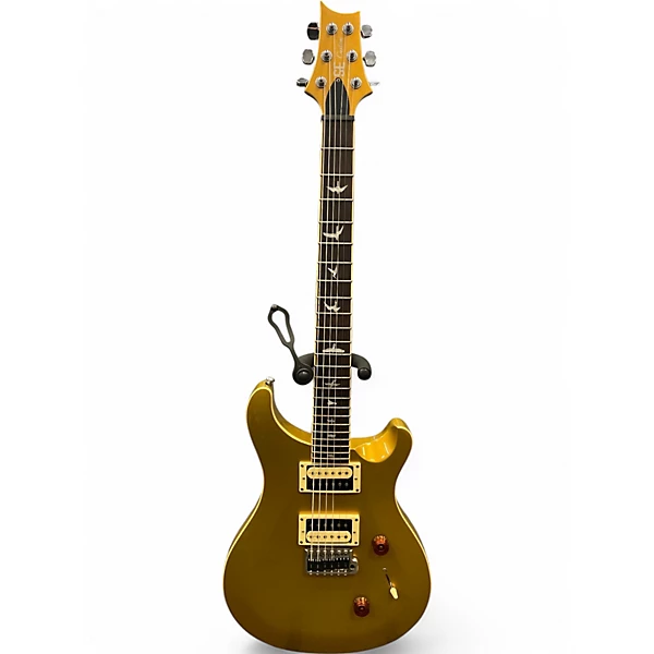 Used PRS SE Custom 24 Gold Solid Body Electric Guitar