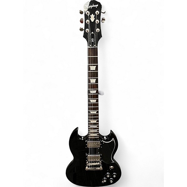 Used Epiphone SG G400 Black Solid Body Electric Guitar