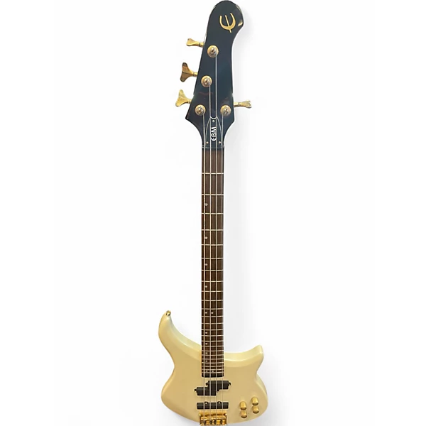 Epiphone Used Epiphone Ebm 4 bass White Electric Bass Guitar.gc