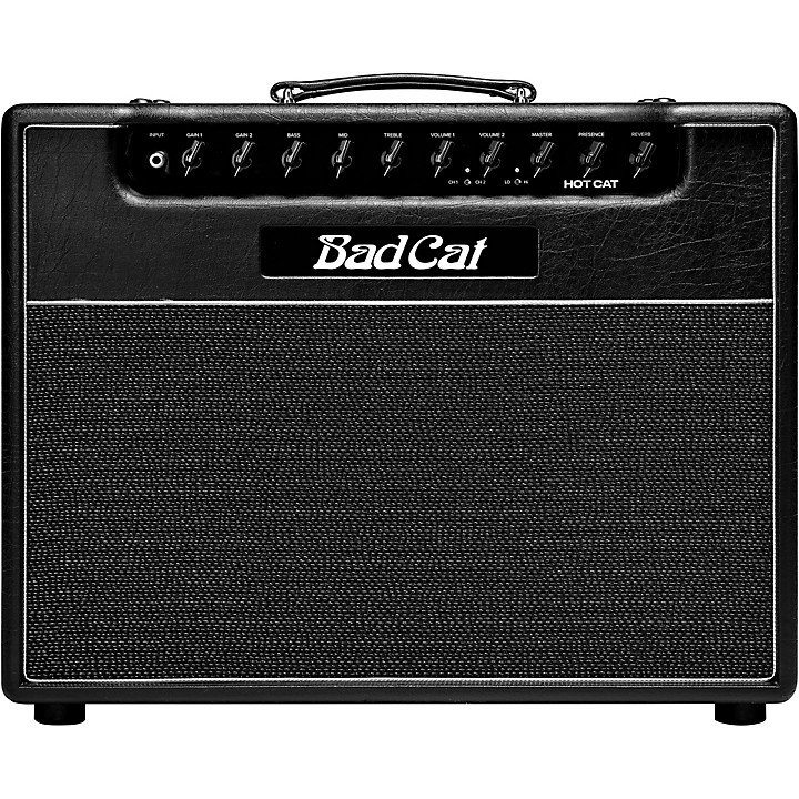 Hot Cat 1x12 45W Tube Guitar Combo Amp Black