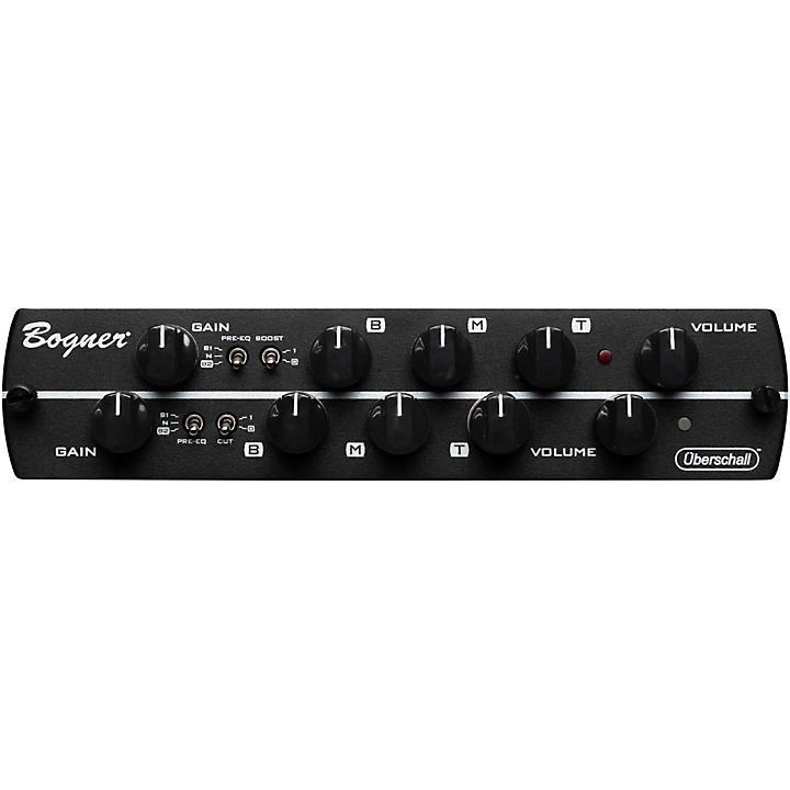 Bogner Uberschall 2 Channel Tube Preamp Module Black