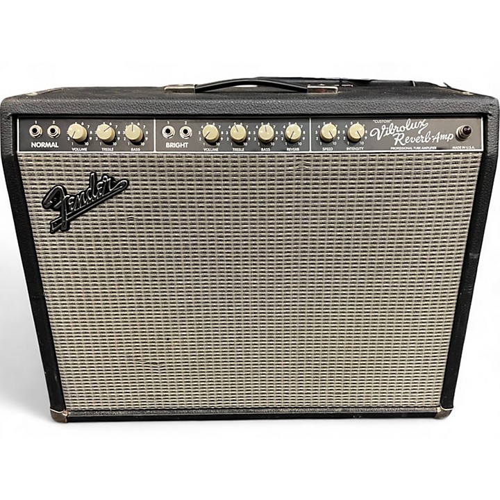 Used Fender Vibrolux Reverb 40W 2x10 Tube Guitar Combo Amp