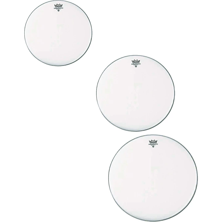 Coated Emperor Rock Tom Drumhead Pack