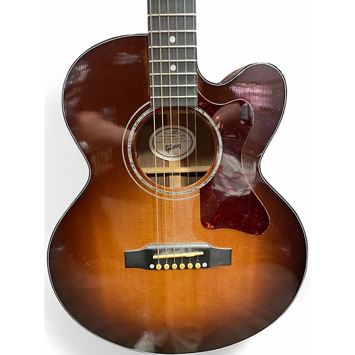 Used Gibson PARLOR WALNUT AG Sunburst Acoustic Electric Guitar