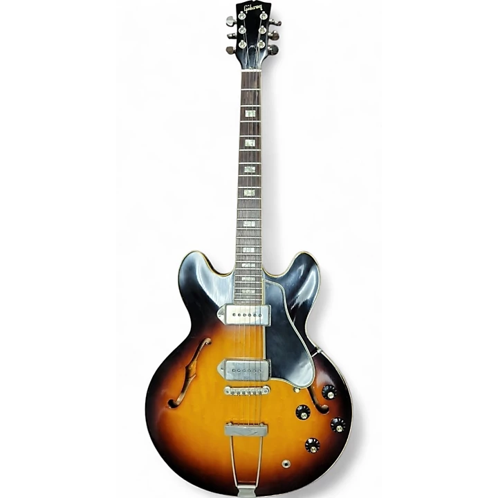 Vintage 1967 Gibson ES 330TD Sunburst Hollow Body Electric Guitar