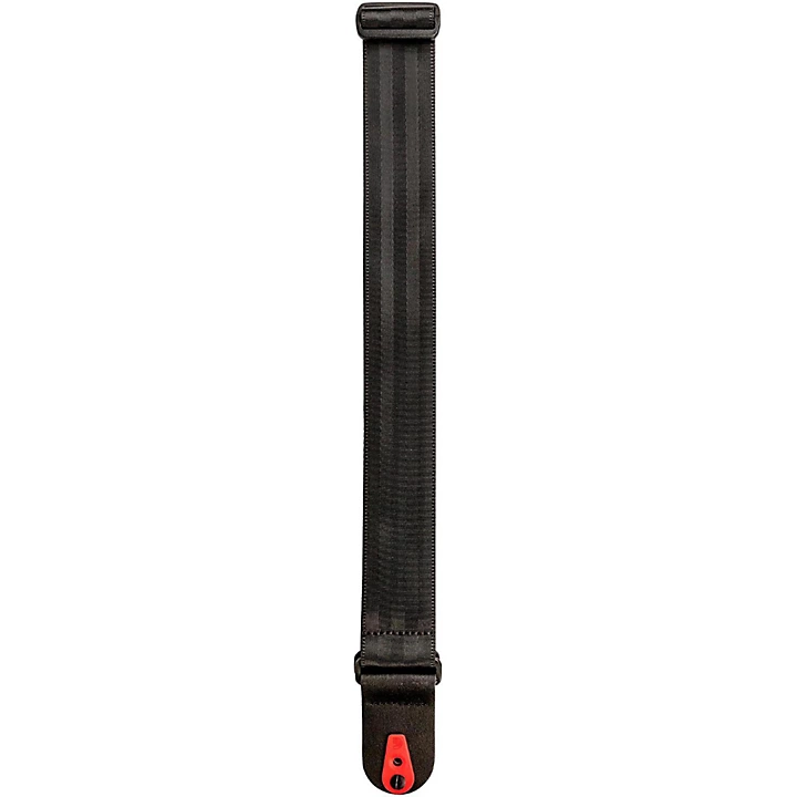 Seatbelt Strap with Pad Lock Black 2 in