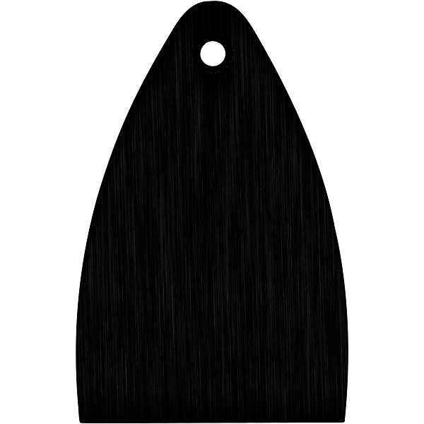 PRS Truss Rod Cover Black Anodized Aluminum Black
