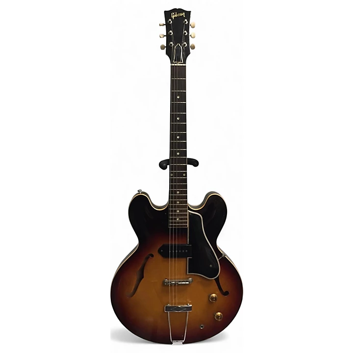Vintage 1960s Gibson ES 330T Sunburst Hollow Body Electric Guitar