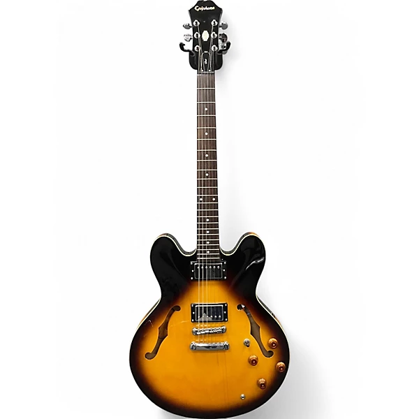 Used Epiphone Dot Vintage Sunburst Hollow Body Electric Guitar