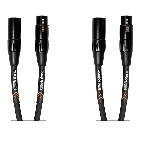 Black Series Microphone 10ft 2 Pack