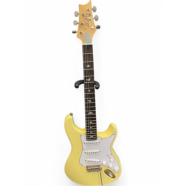 Used PRS SE Silver Sky moon white Solid Body Electric Guitar