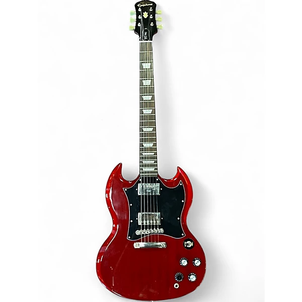 Used Epiphone SG Pro Red Solid Body Electric Guitar