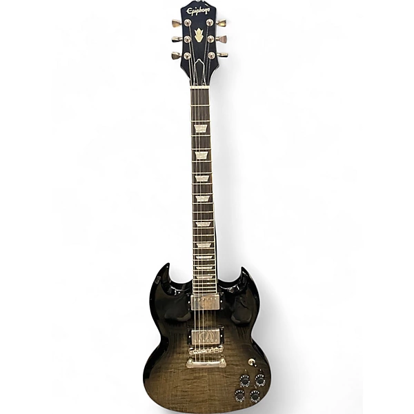 Epiphone Used 2020 Epiphone SG Gray Solid Body Electric Guitar.gc