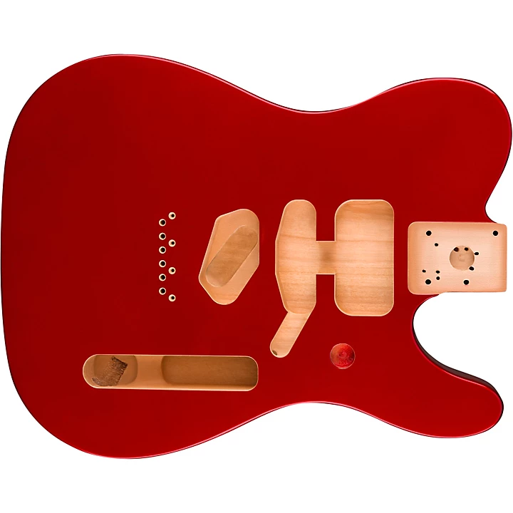Deluxe Telecaster Alder Body Candy Apple Red