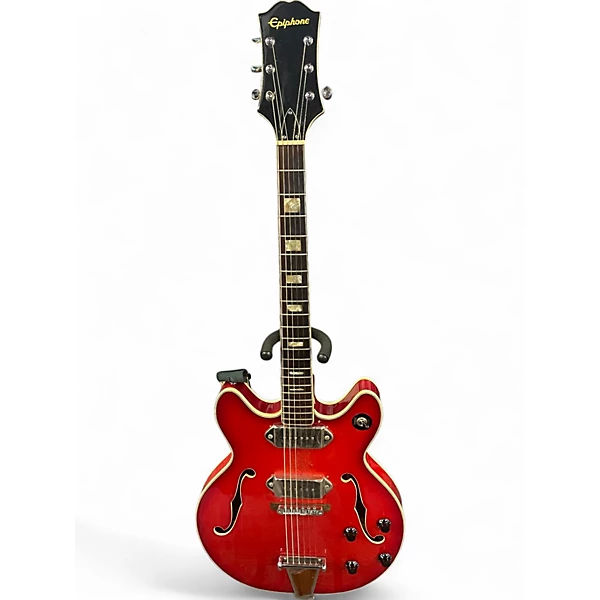 Epiphone Used Epiphone 5102T RED Hollow Body Electric Guitar.gc