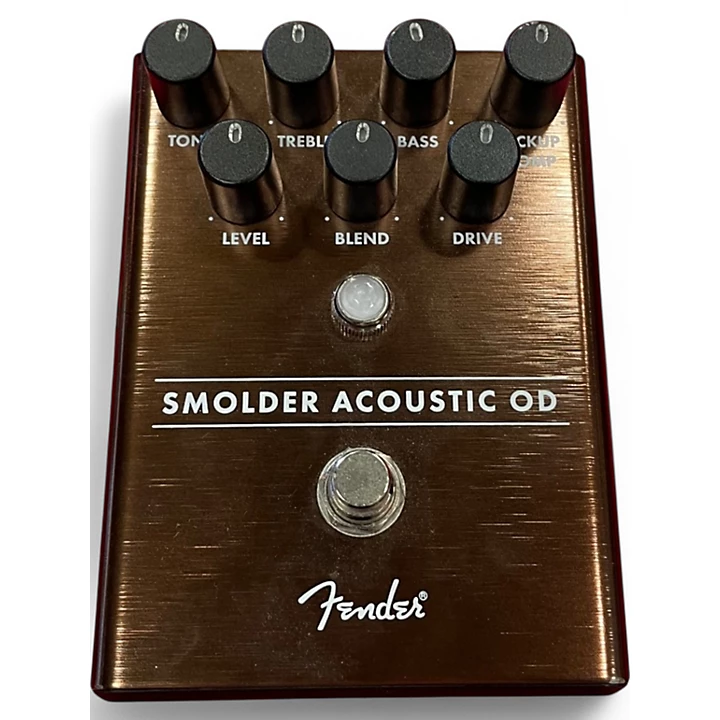 Used Fender Smother Acoustic OD Effect Pedal