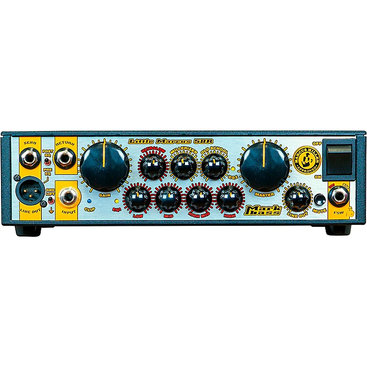 Little Marcus 58R 500W Bass Amp Head Black