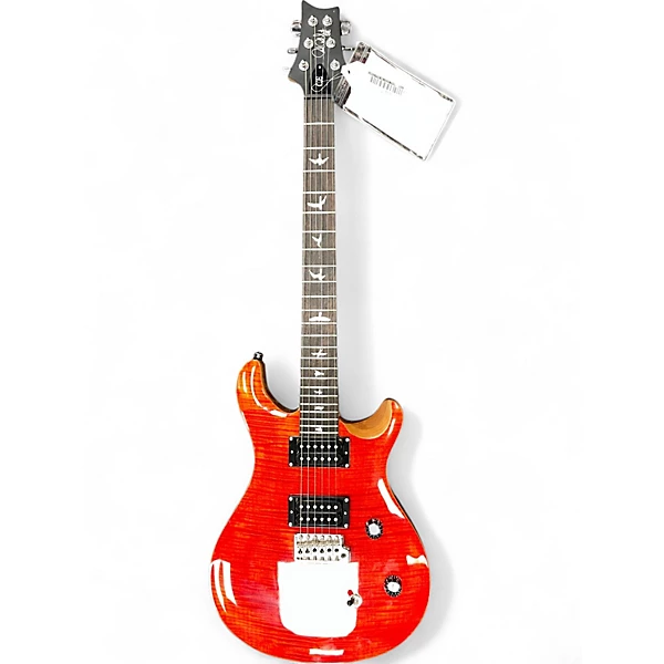 PRS Used PRS SE CE24 TRANS RED Solid Body Electric Guitar.gc