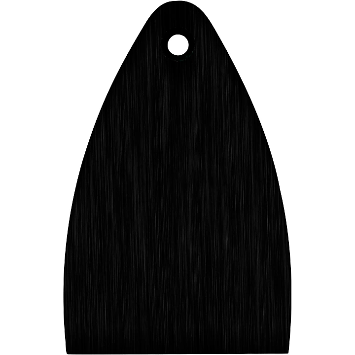 PRS Truss Rod Cover Black Anodized Aluminum Black