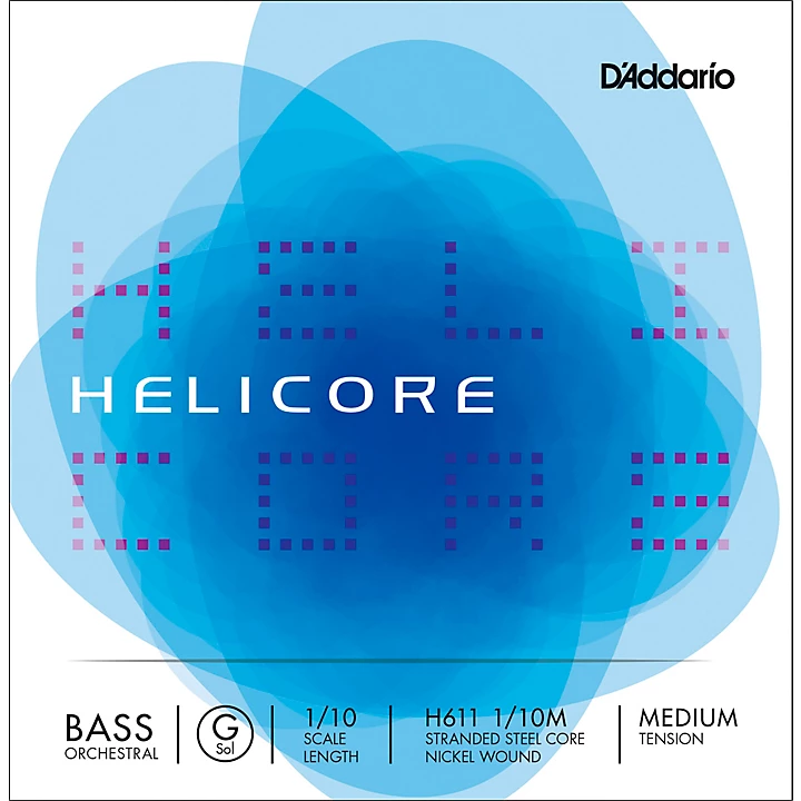 Helicore Orchestral Series Double Bass G String 1 10 Size