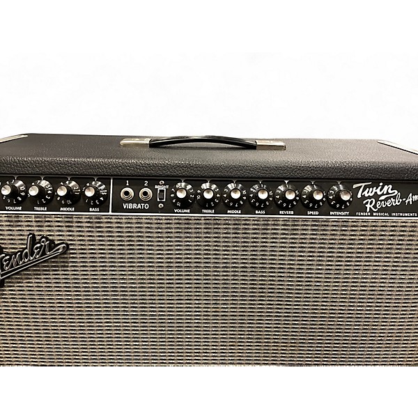 Fender Used Fender Twin Reverb 2x12 Tube Guitar Combo Amp