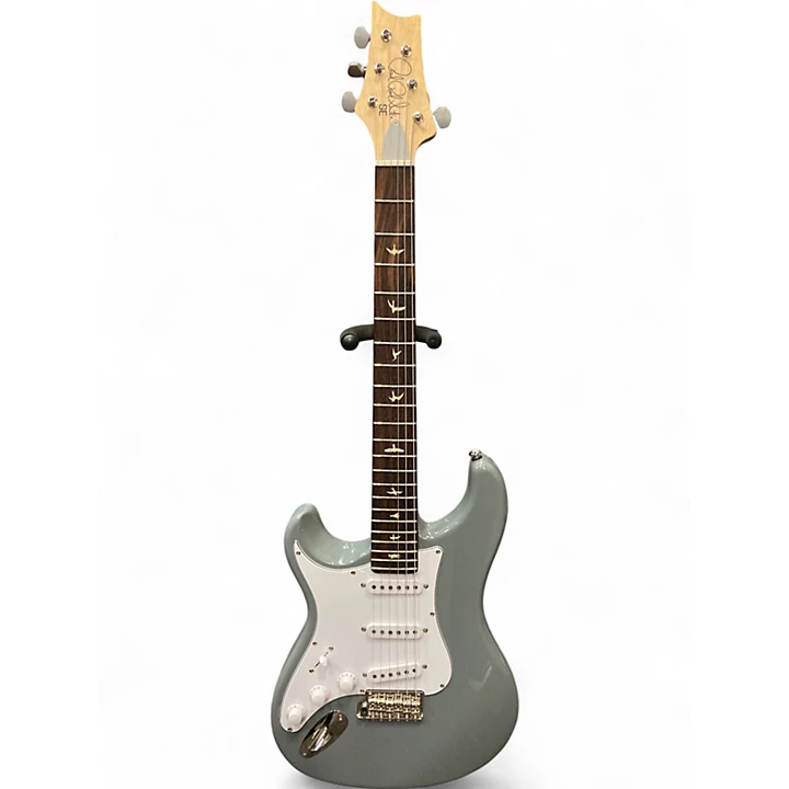 Used 2024 PRS SE Silver Sky Gray Solid Body Electric Guitar