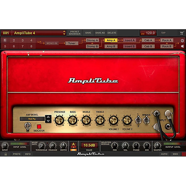 AmpliTube 4 Ampeg SVX Power DUO Bundle