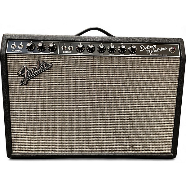 Used Fender 64 Custom Deluxe Reverb Tube Guitar Combo Amp