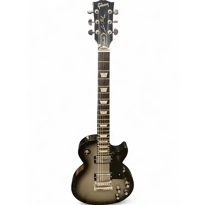 Used 2010 Gibson LES PAUL STUDIO SILVER BURST Solid Body Electric Guitar