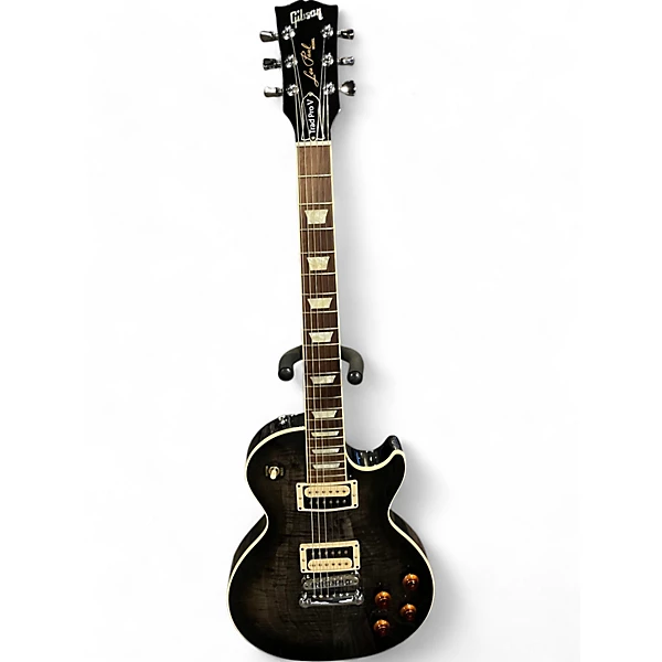 Used Gibson Les Paul Traditional Pro V BLACK BURST Solid Body Electric Guitar
