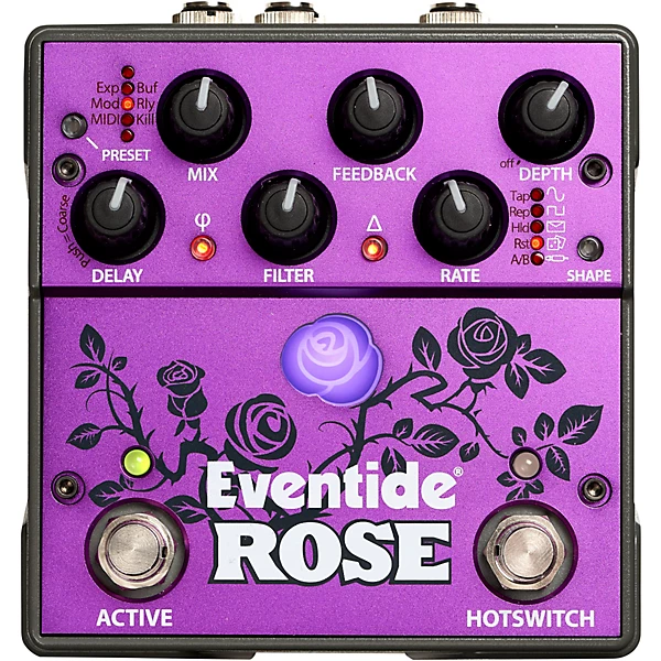 Rose Digital Delay Effects Pedal