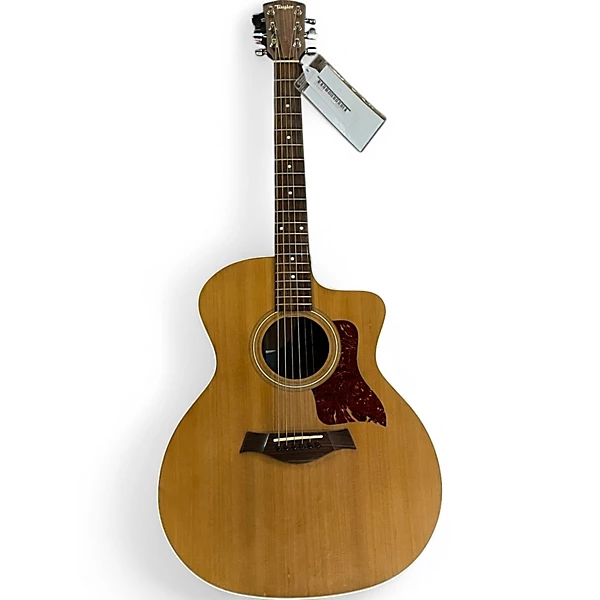Used Taylor 214ce Natural Acoustic Electric Guitar