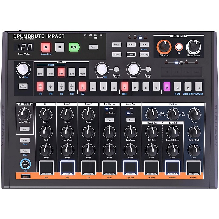 DrumBrute Impact Analog Drum Machine