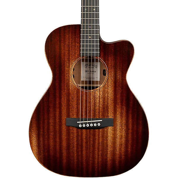 Martin 000C Jr E StreetMaster Acoustic Electric Guitar Dark Mahogany