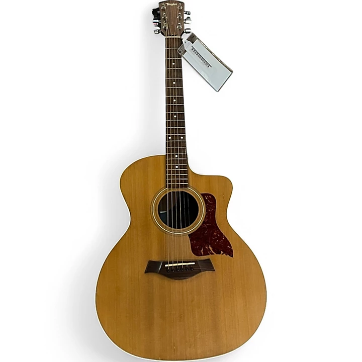 Used Taylor 214ce Natural Acoustic Electric Guitar