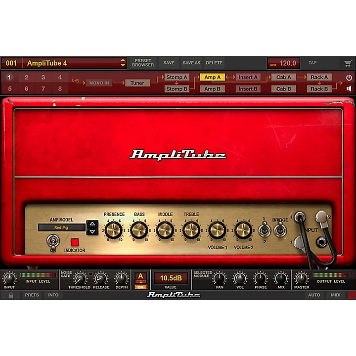 AmpliTube 4 Ampeg SVX Power DUO Bundle