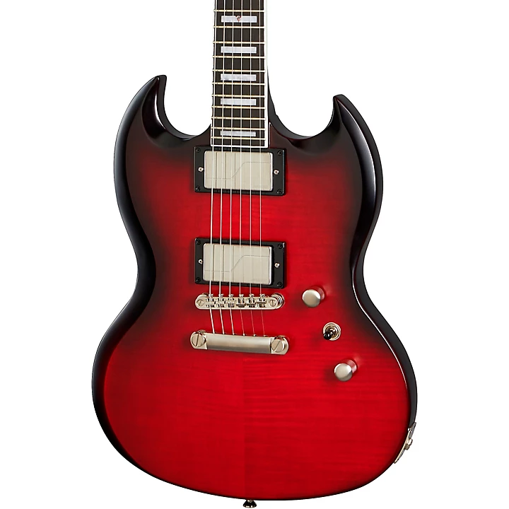 Epiphone SG Prophecy Electric Guitar Level 2 Red Tiger Aged Gloss