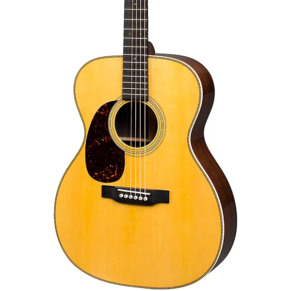 Martin 000 28 Standard Auditorium Left Handed Acoustic Guitar Natural