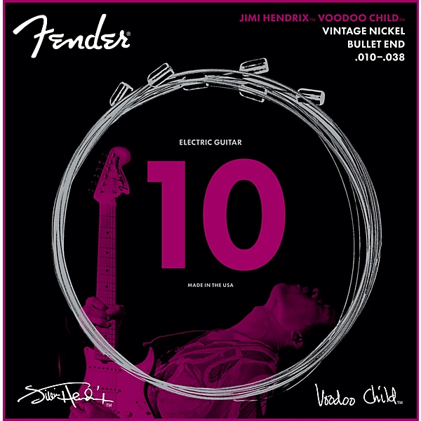 Hendrix Voodoo Child Bullet End Nickel 10 38